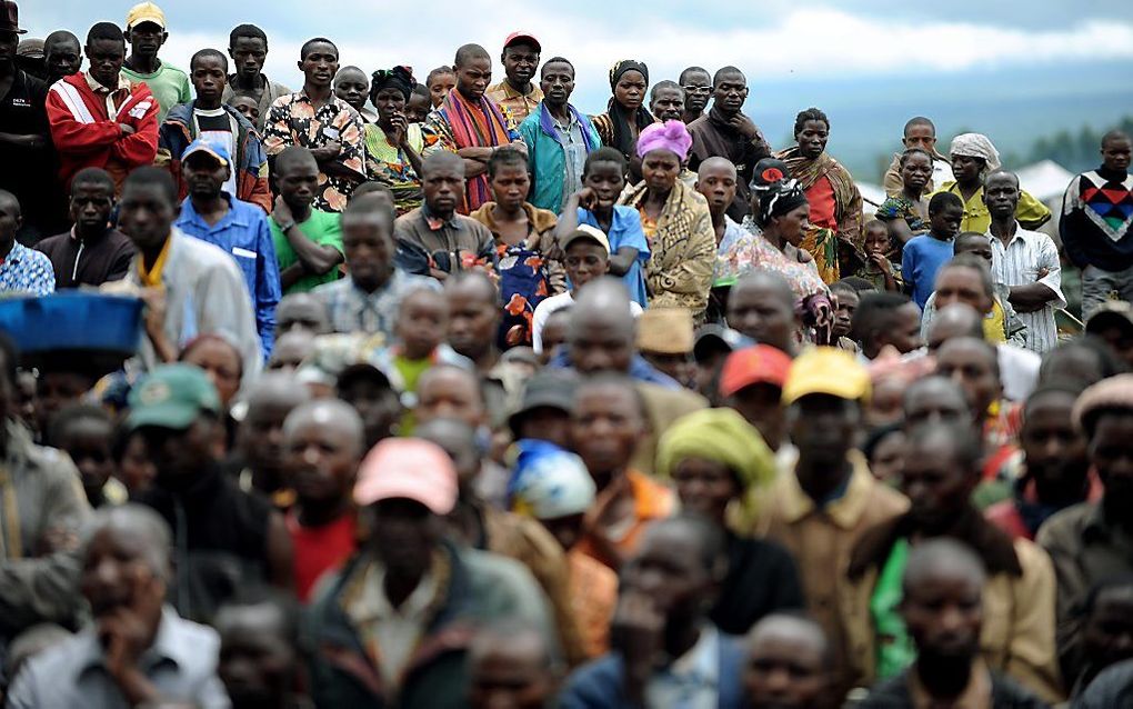 Inwoners van Congo zijn op de vlucht voor het geweld. beeld AFP