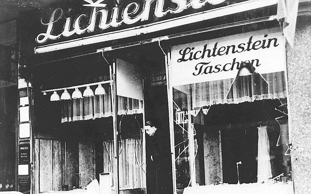 De Kristallnacht vond plaats in de nacht van 9 op 10 november 1938. beeld ANP