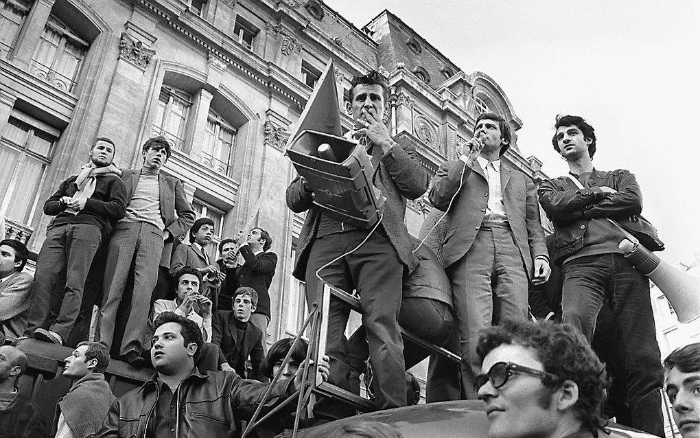 „Vrijheid en emancipatie, solidariteit en opstand – het zijn de kernwoorden waar het in de late jaren zestig, met 1968 als kanteljaar, om draaide.” beeld AFP