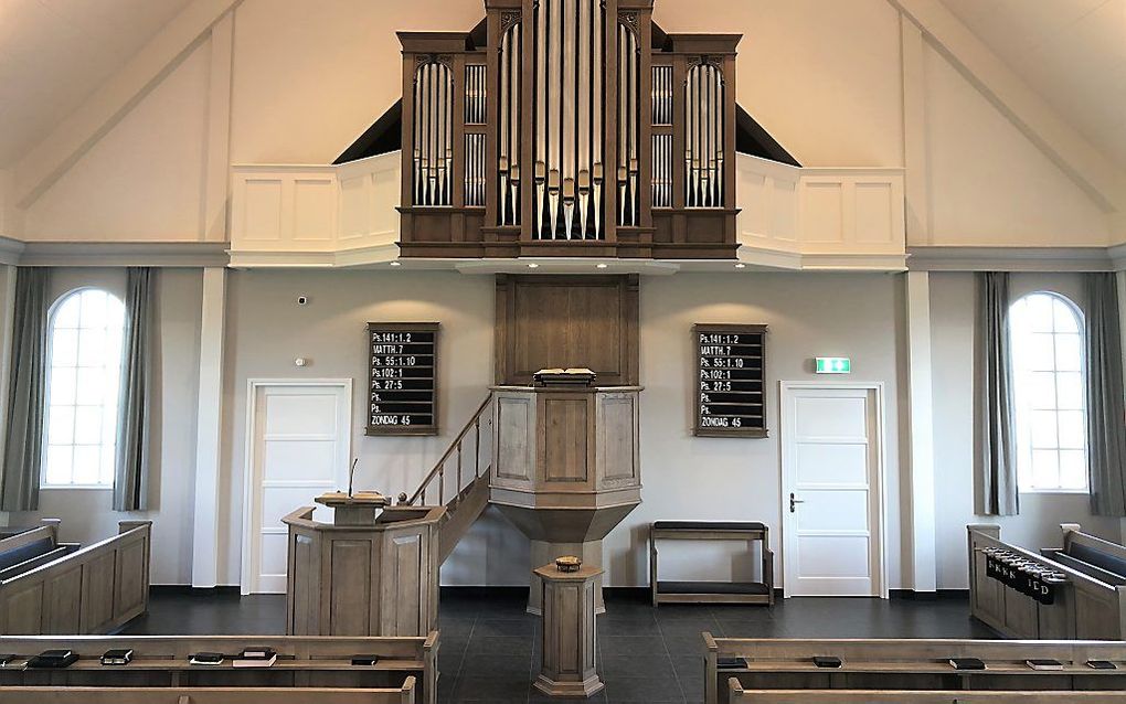 Het vernieuwde orgel in de oggiN in Achterberg. beeld oggiN Achterberg