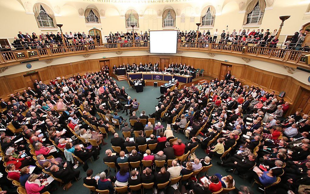 Synode van de Church of England in Londen. beeld Keith Blundy/Aegis Agencies