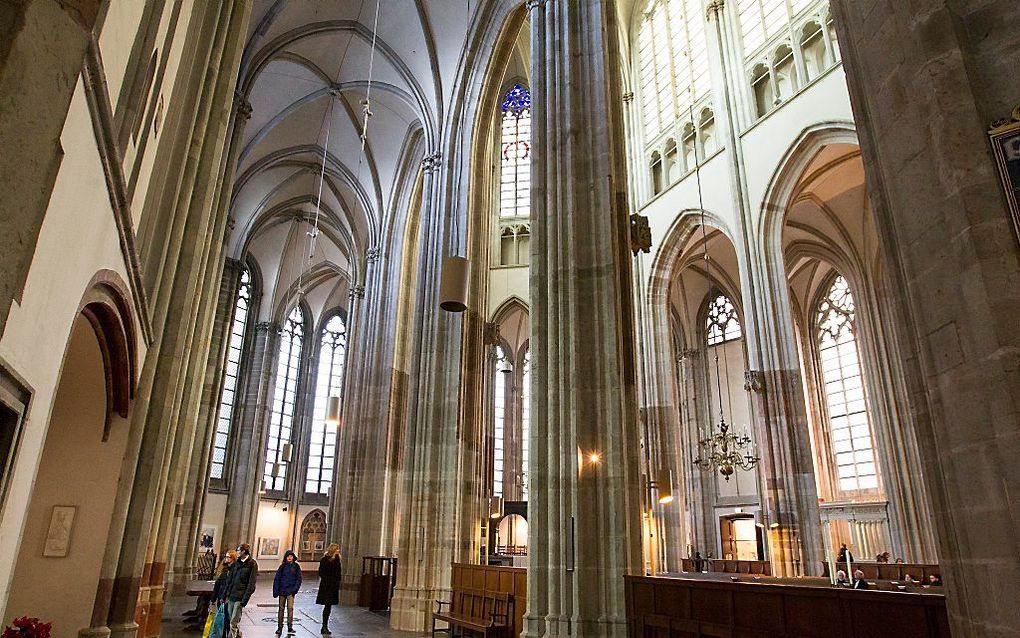 In de Utrechtse Domkerk start zondag een campagne van Kerk in Actie voor kerken in het Midden-Oosten.  beeld RD, Anton Dommerholt