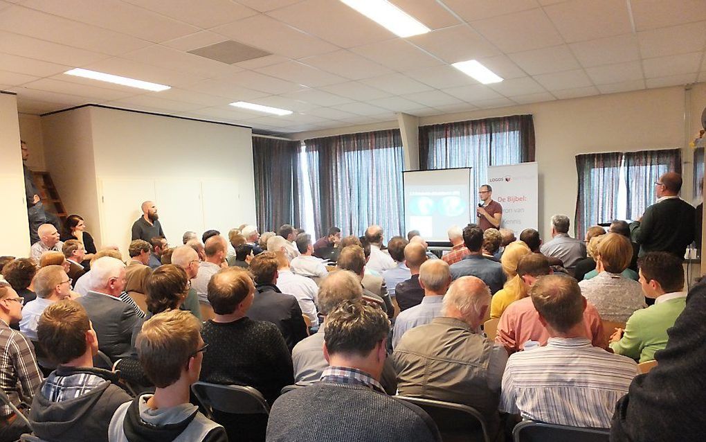 Het Logos Instituut hield zaterdag in Opheusden de conferentie ”De waarde van de schepping voor wetenschapsbeoefening en ethiek”. beeld Gert-Jan van Heugten