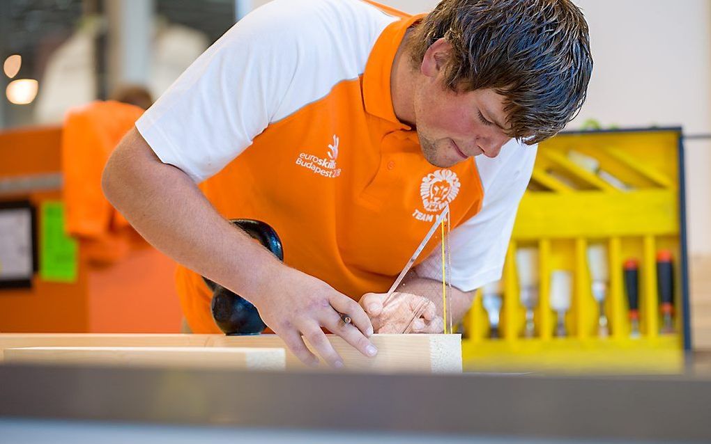 Daan Weijgertze. beeld Euroskills Netherlands