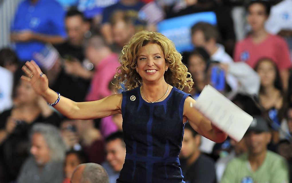 Debbie Wasserman Schultz. beeld AFP