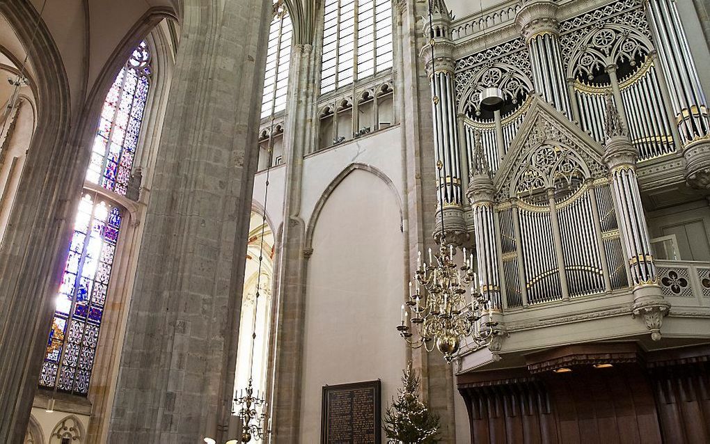 Het hoofdorgel van de Domkerk in Utrecht. beeld RD, Anton Dommerholt