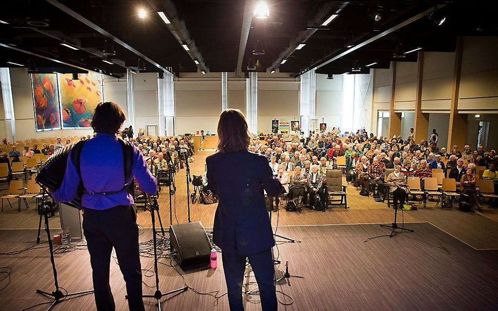 Een familiedag van de stichting Christenen voor Israël in Ede in 2016. beeld RD, Henk Visscher