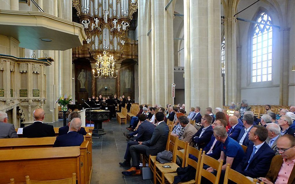 In Kampen werd vrijdag het symposium ”De koopman en de dominee. Leiderschap op het snijvlak van kerk en maatschappij” gehouden.  beeld RD