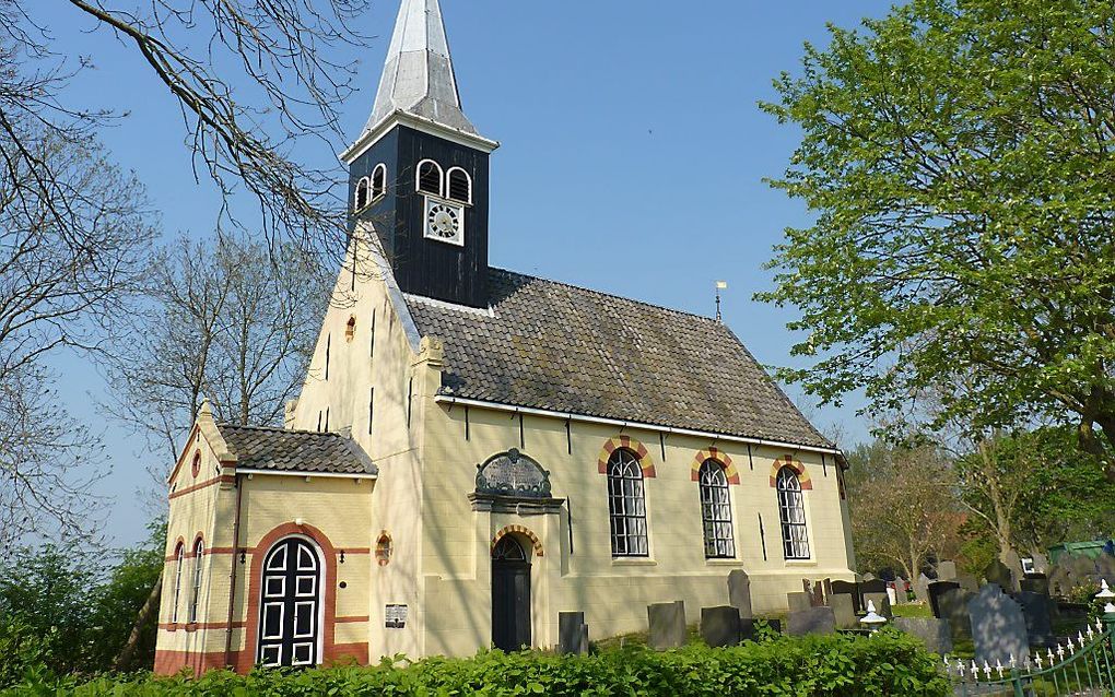 De kerk in Ferwoude. beeld Wikimedia