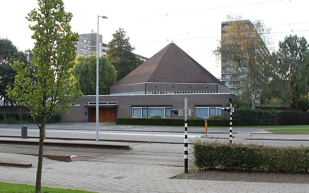 Kerkgebouw gereformeerde gemeente Rotterdam-IJsselmonde. beeld Jaap Sinke