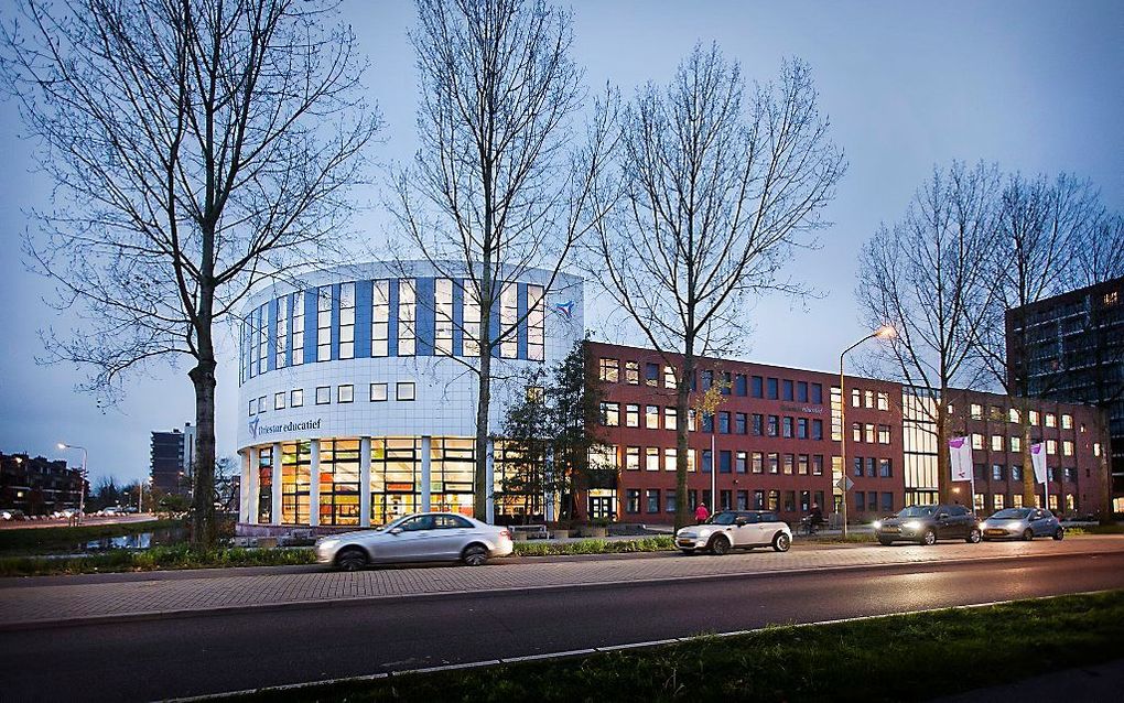 Het hoofdgebouw van Driestar educatief in Gouda. beeld RD, Henk Visscher