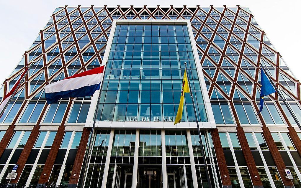 Het gemeentehuis van Gouda. Foto ANP,  Valerie Kuypers