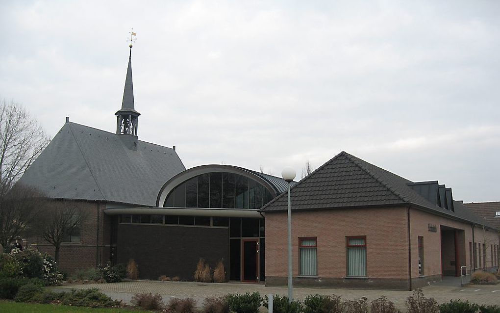 Het kerkgebouw van de hersteld hervormde gemeente (hhg) in Nederhemert. beeld hhg Nederhemert