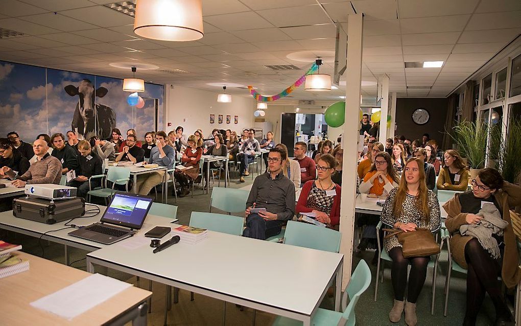 Bijbelstudieconferentie 23+ van de Hersteld Hervormde Jongerenorganisatie (HHJO). beeld RD, Henk Visscher