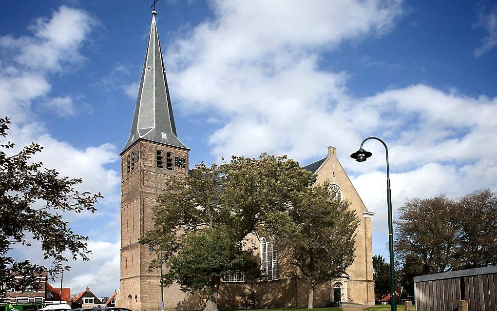 De Grote Kerk te Harlingen. In dit kerkgebouw blijven de meeste gewone diensten plaatsvinden. beeld Sjaak Verboom