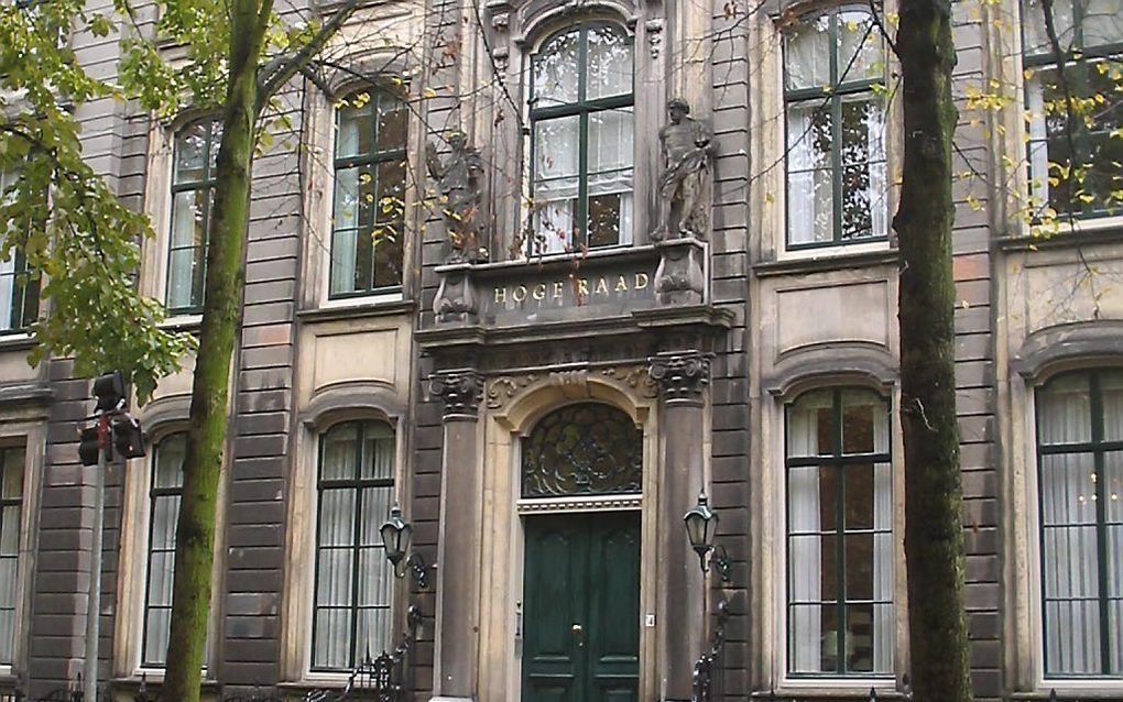 Gebouw van de Hoge Raad aan de Lange Voorhout in Den Haag. beeld  M. Minderhoud