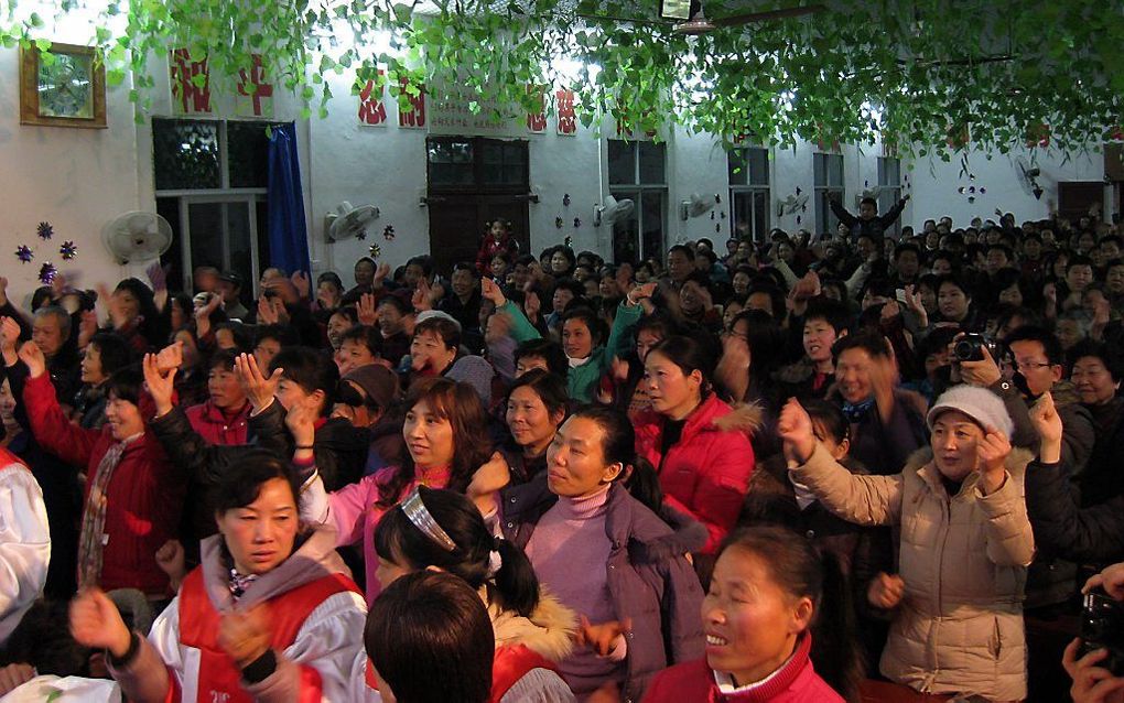 Een huiskerk in China. beeld revivalchinese.wix.com