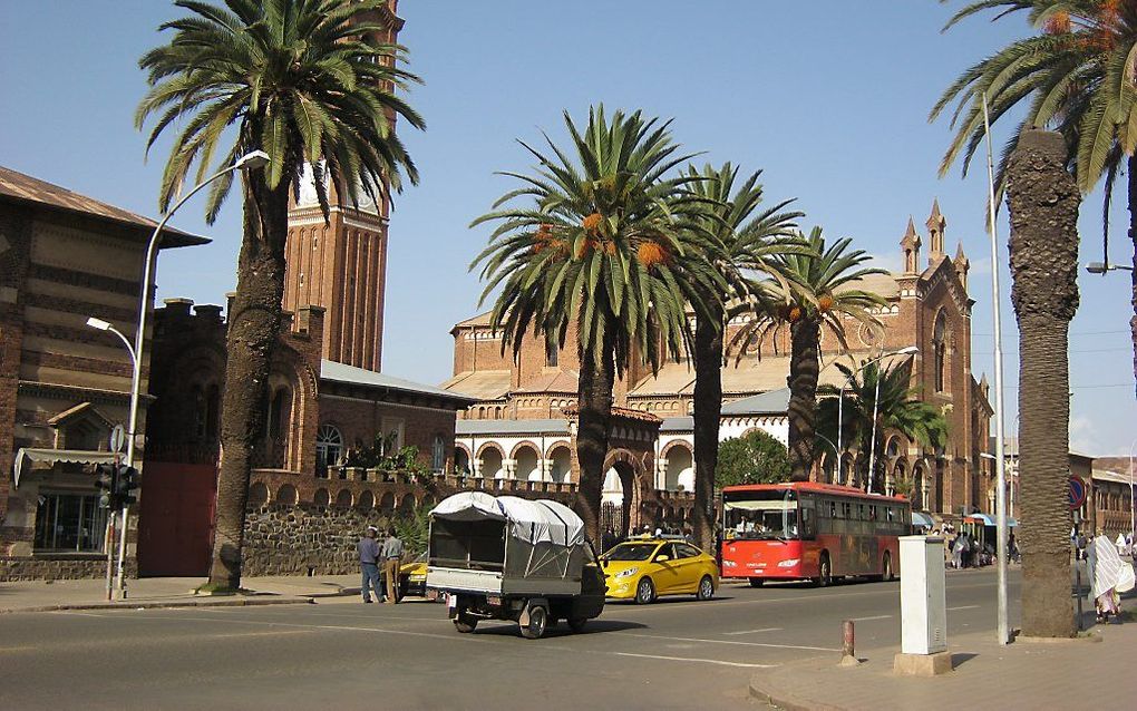 Een kerk in Asmara, hoofdstad van Eritrea. beeld RD