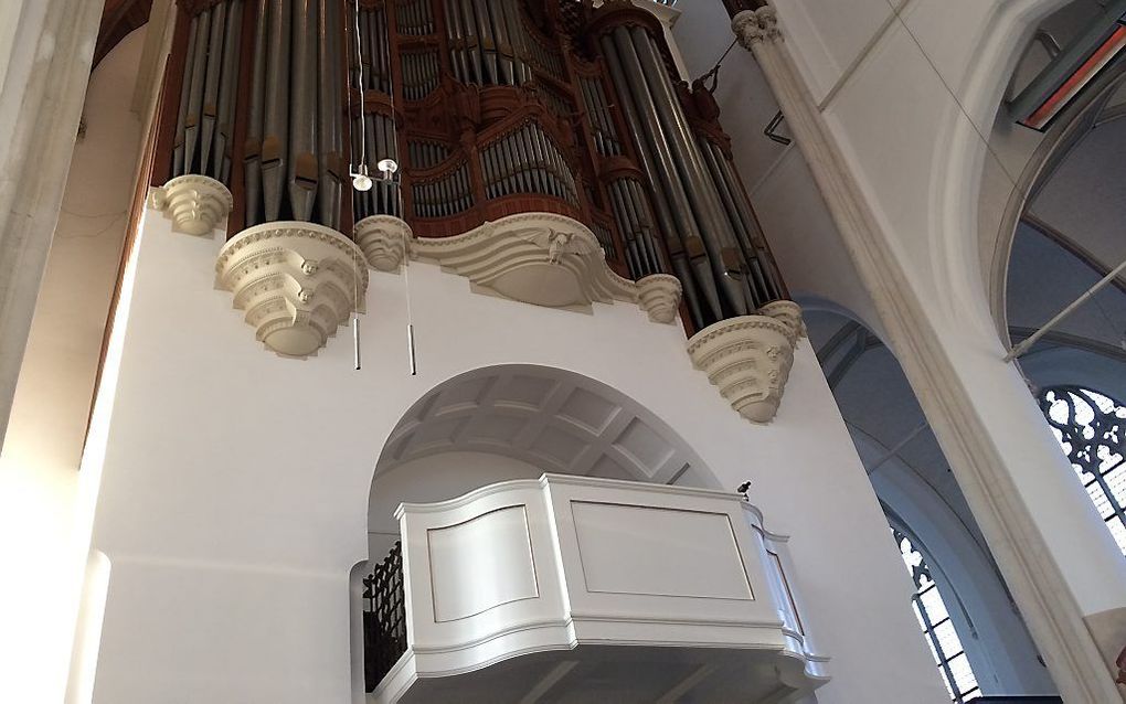 Het Walckerorgel (1916) in de Grote of Martinikerk in Doesburg. beeld RD