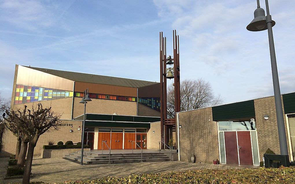 Kerkgebouw van de gereformeerde gemeente te Ridderkerk waar de classis Ridderkerk zaterdag vergaderde.  beeld RD