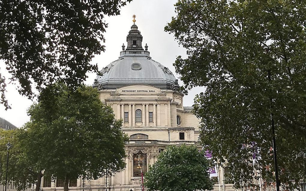 De Ligonier Conference wordt gehouden in de Methodist Central Hall in Londen. beeld RD