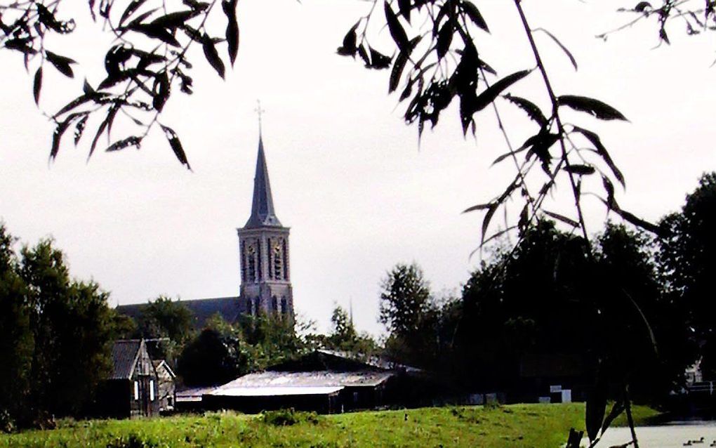 Hervormde kerk in Stolwijk. beeld RD, Sjaak Verboom