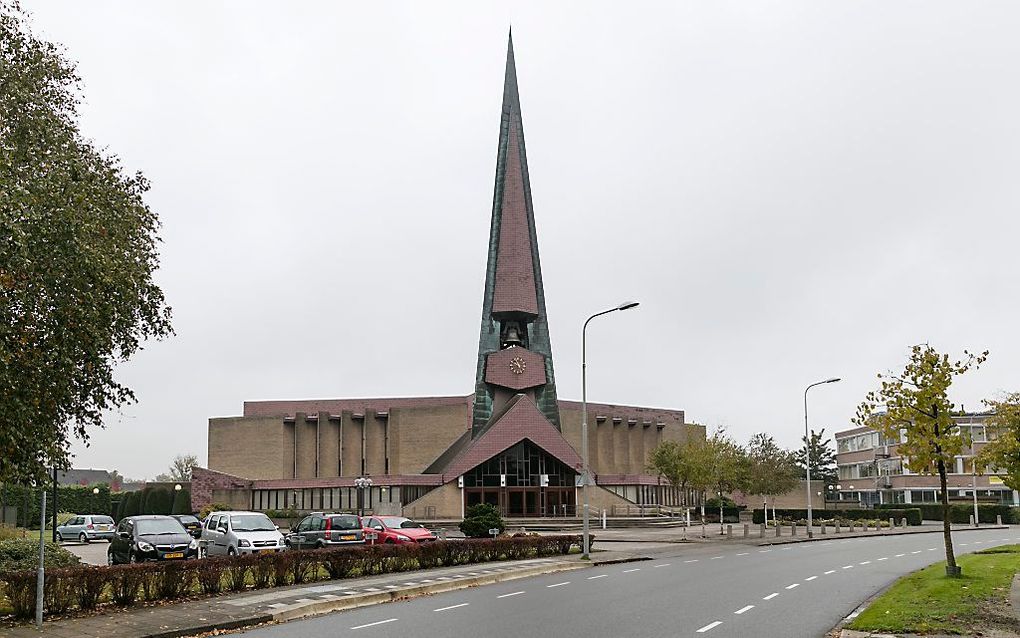 De kerkgebouw van de gereformeerde gemeente in Goes. beeld Sjaak Verboom