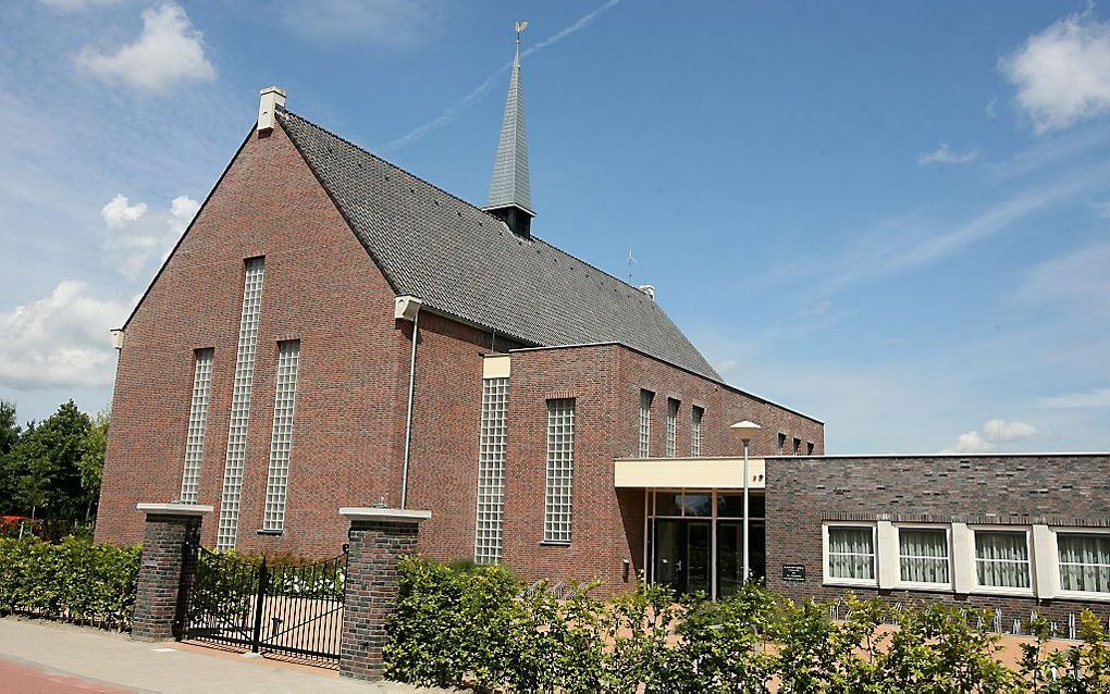 De Anatothkerk van de hersteld hervormde gemeente in Oud-Beijerland. beeld RD, Anton Dommerholt