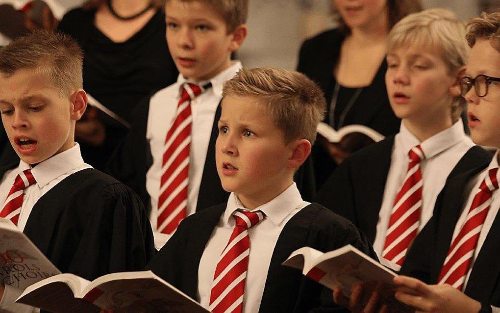 Gorcum Boys Choir. beeld Gorcum Boys Choir