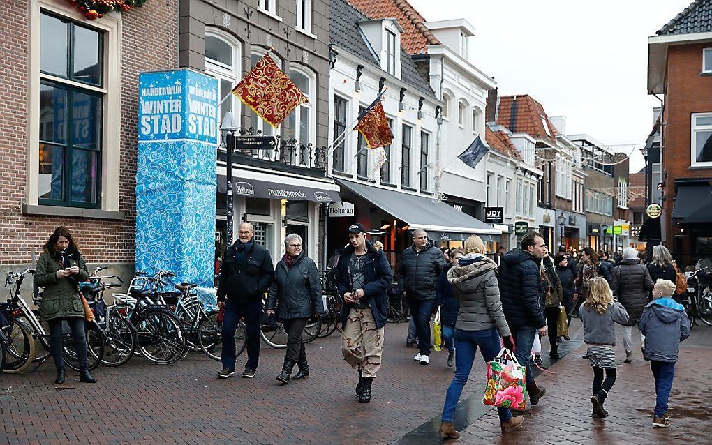 Koopzondag in Harderwijk. beeld ANP, Bas Czerwinski