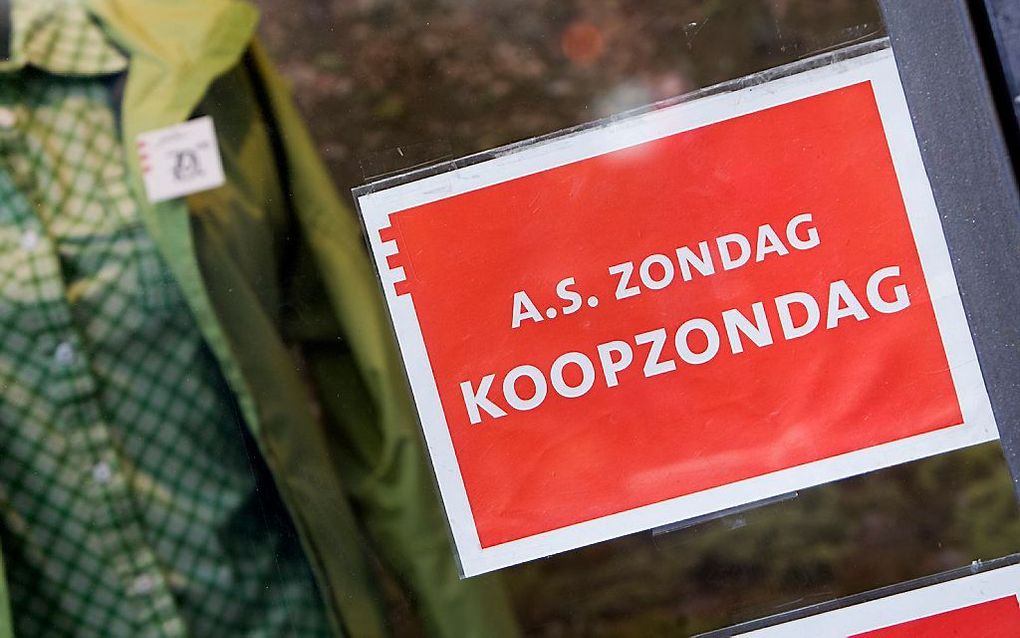 Koopzondag. beeld ANP, Koen Suyk