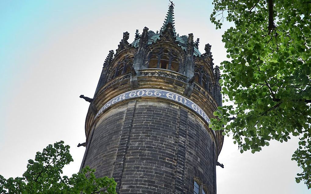 Slotkerk in Wittenberg. Beeld EMG Tekstproducties, Henk Visscher