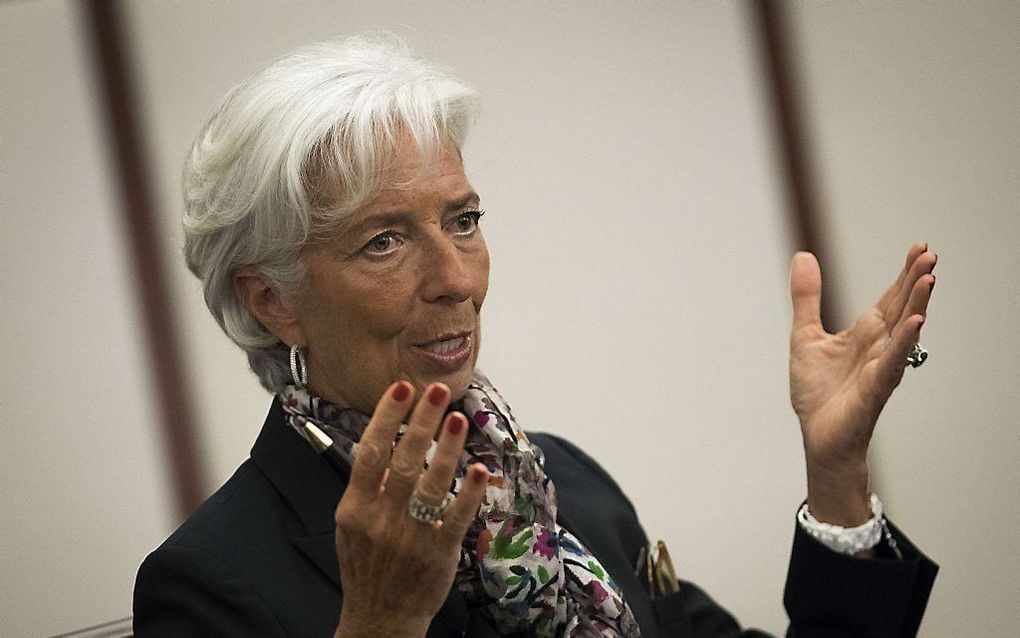 Lagarde. beeld AFP