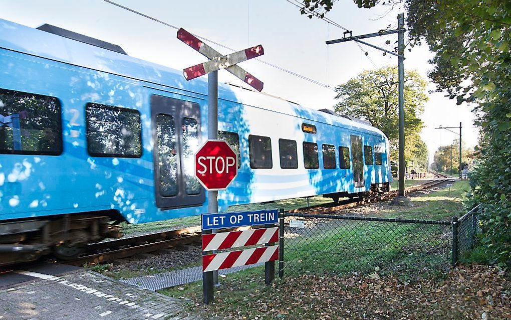 De beruchte onbewaakte overgang in Lunteren. beeld RD, Anton Dommerholt