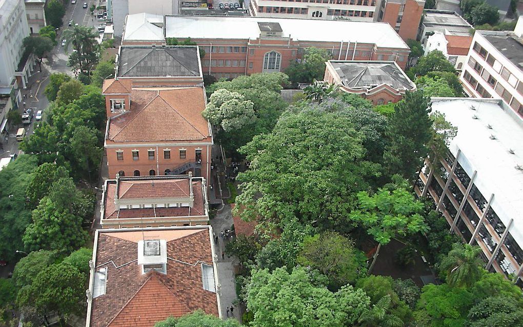 Campus van de Mackenzie Presbyterian University. beeld Wikimedia