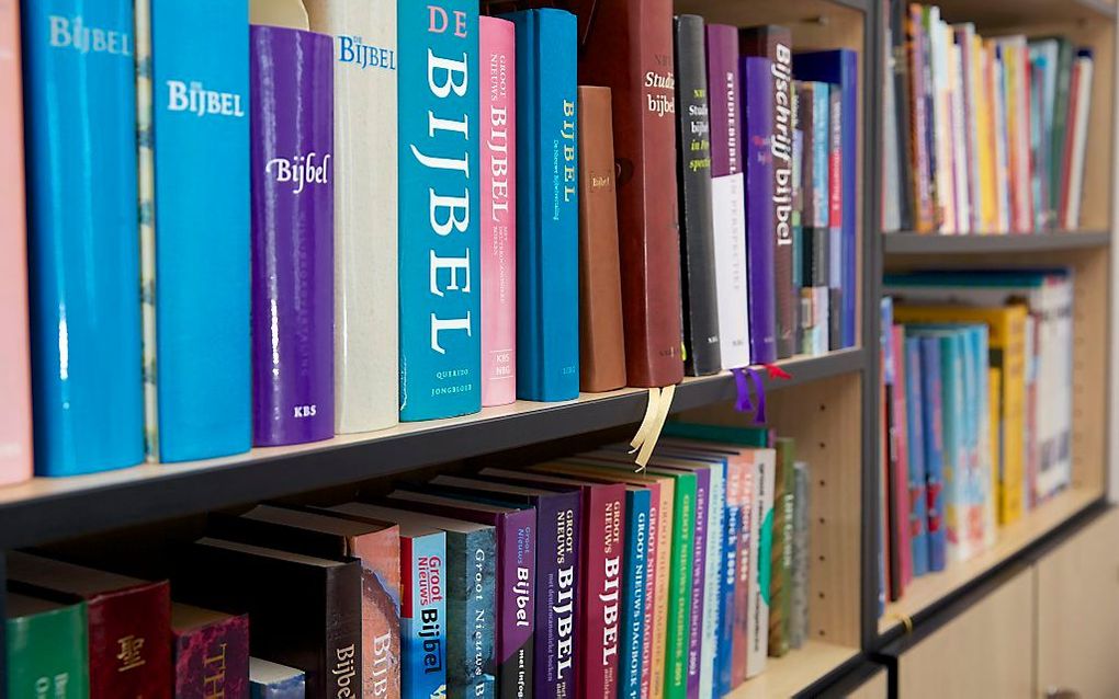 Bibliotheek bij het NBG.  beeld Sjaak Verboom