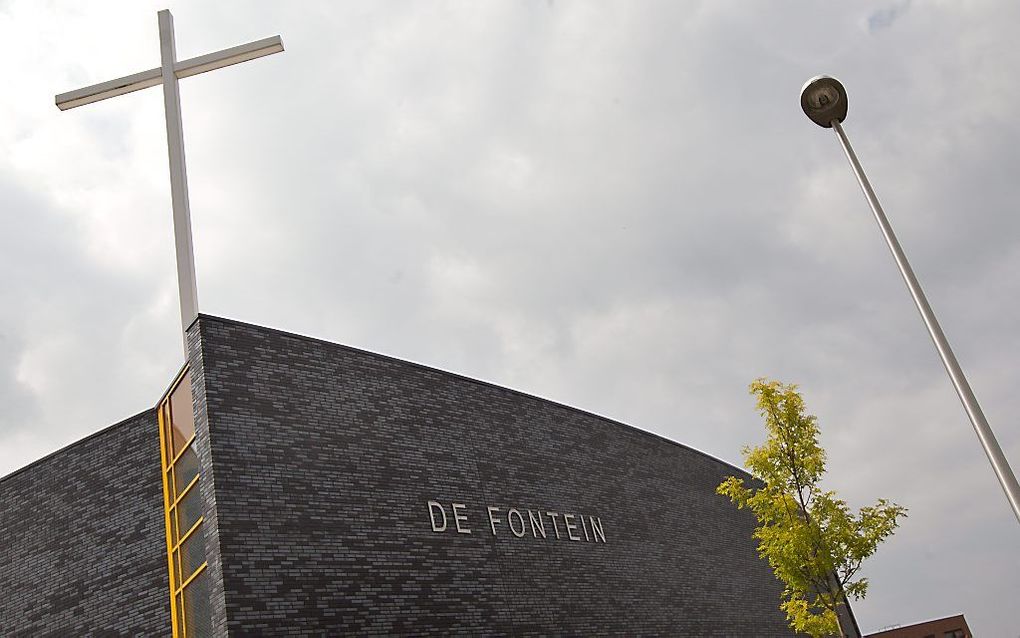 De Fonteinkerk in Nijkerk.                         beeld RD, Anton Dommerholt