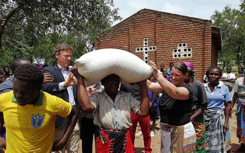 Stichting Stéphanos publiceerde haar jaarverslag over 2018. Foto: Noodhulp in Malawi. beeld Stéphanos