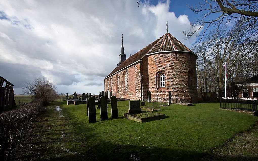 Het kerkje van Oosterwijtwerd.  beeld RD, Henk Visscher