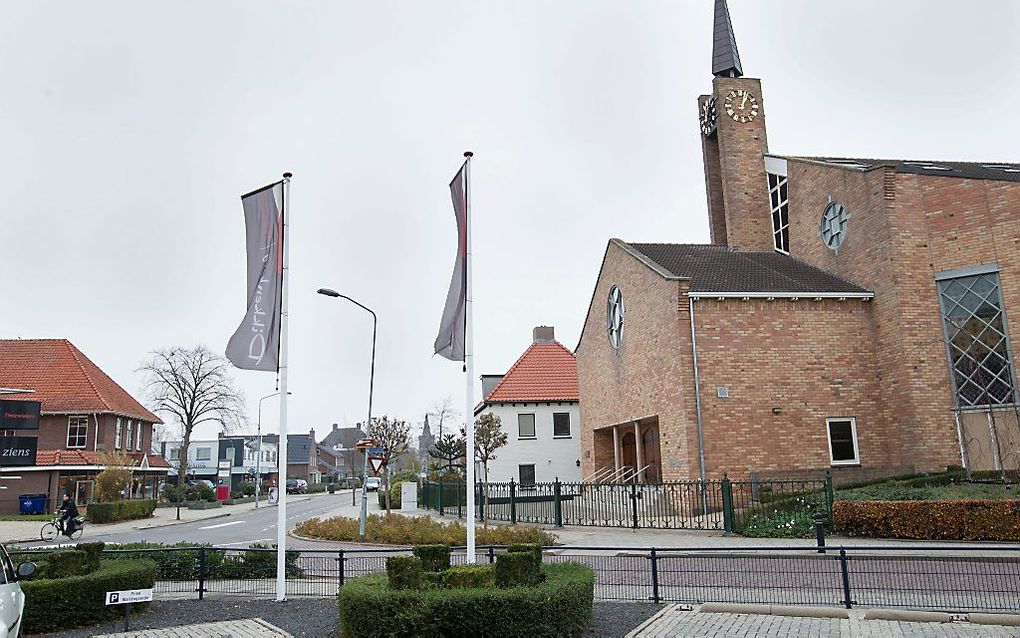 Het kerkgebouw van de gereformeerde gemeente in Nederland te Opheusden. beeld RD, Anton Dommerholt