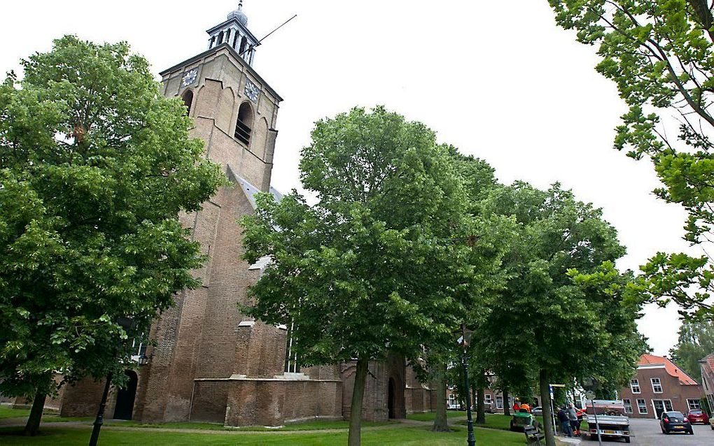 De Oude Kerk te Oude Tonge. beeld  Anton Dommerholt