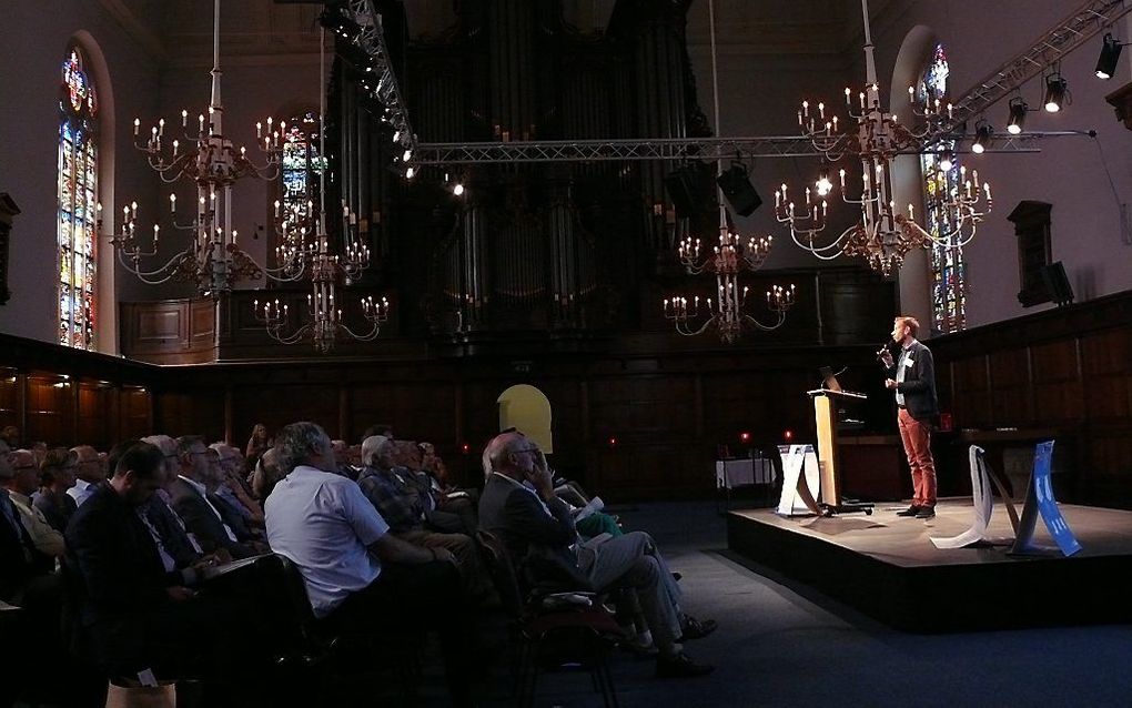 Het symposium ”Partnerschap en verbinding bij professioneel kerkbeheer" vond gisteren plaats in Enschede. beeld RD