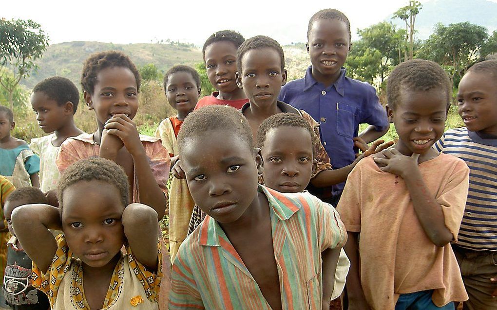 Schoolkinderen in Malawi. beeld Wikimedia