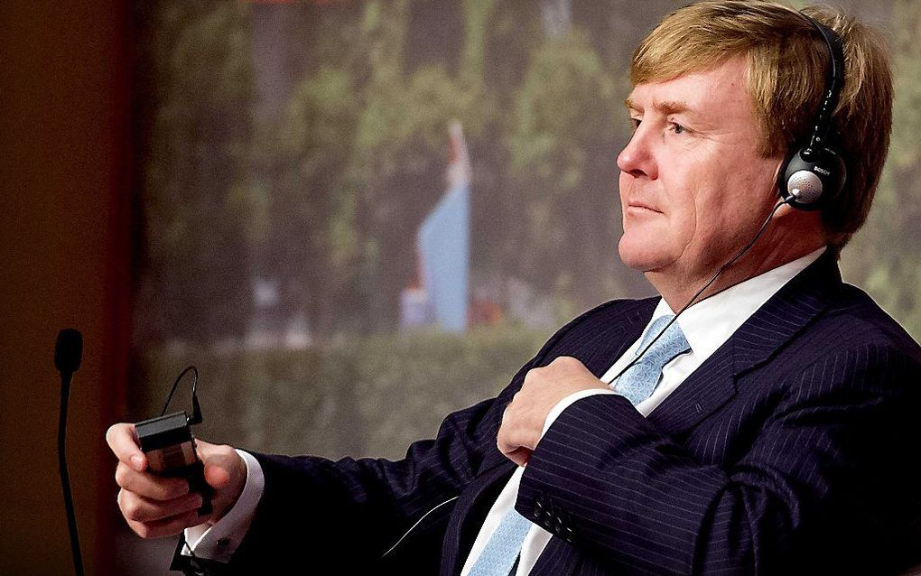 Koning brengt bezoek aan CELAP. beeld ANP