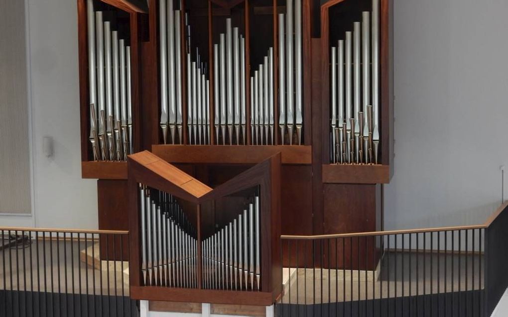 Het orgel in Siegburg. Beeld Van den Heuvel Orgelbouw