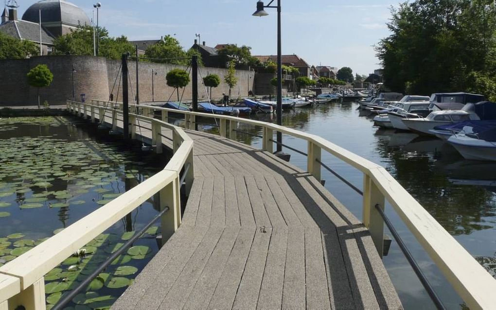 De haven van Leerdam. beeld G. Lanting