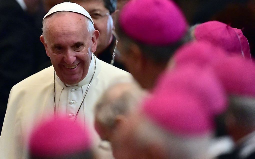 Paus Franciscus. beeld AFP