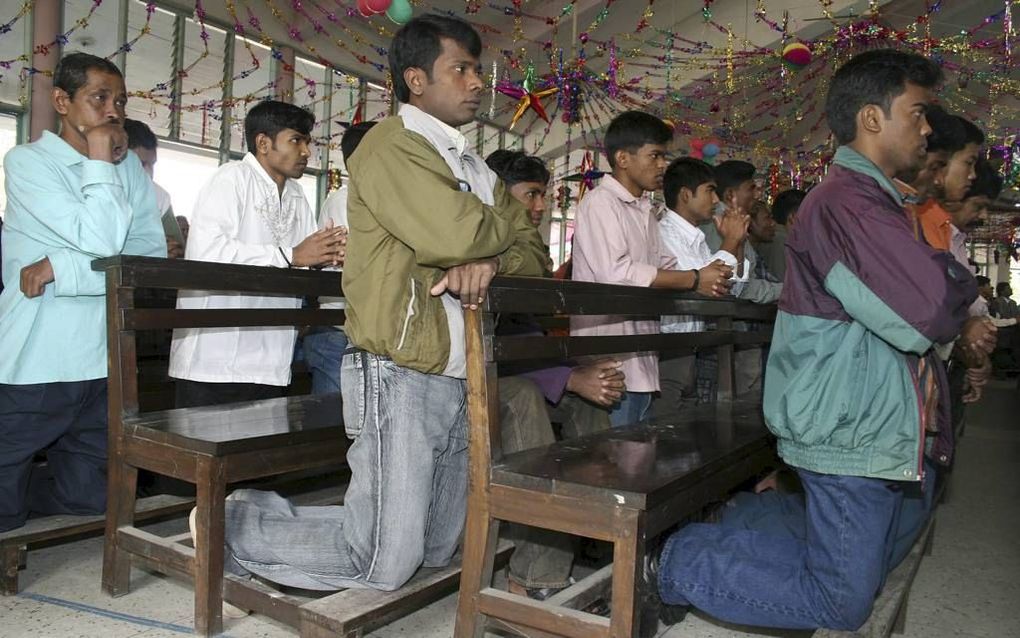 Christenen in Bangladesh. beeld EPA