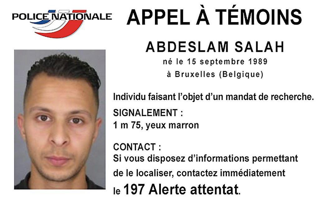 Salah Abdeslam. beeld AFP