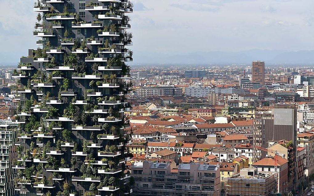 Bosco Verticale in Milaan. Beeld EPA